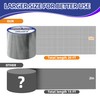 KING MOUNTAIN Grey Window Screen Repair Tape,3inX20FT Heavy Duty Screen