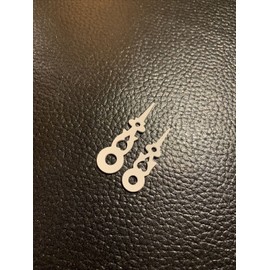 Galapagoz Cuckoo Clock Hands Plastic White Center Hole Minute Hand 1 1/2 inch or 35 mm A20 New USA