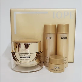 IOPE Super Vital Cream Rich Special Set/Basic Cream Moisturizing, Nourishing, Moisturizing, Elasticity, Dryness, and Wrinkle Improvement / 아이오페 슈퍼바이탈 크림 리치 스페셜세트기초크림 보습 영양 촉촉한 탄련 건성 주름개선