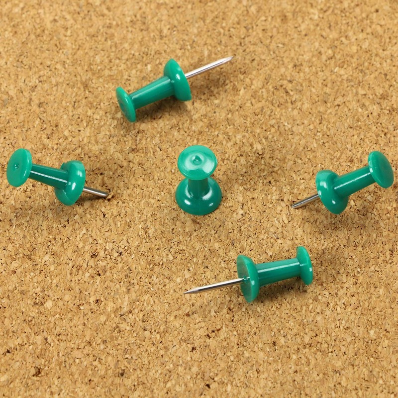 Tupalizy 220PCS Push Pins for Bulletin Cork Board Decorative Plastic