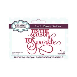Sue Wilson - Mini Expressions Tis The Season to Sparkle - Craft Die