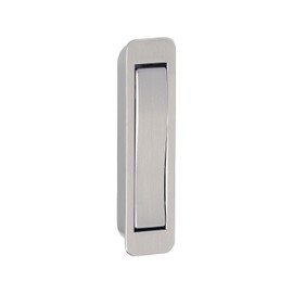 Sun Chain Votan Folding Coat Hook, Height 80 mm, Wall Hook for Inleting, Folding Hook, Zinc Die-Cast Stainless Steel Effect