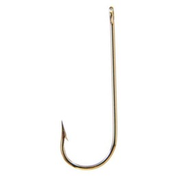 Mustad Classic Extra Fine Wire Point Bent in Aberdeen Hook (Pack of 10), 37363-BE-1-10, Blonde, 1