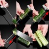 2pcs / Set Stainless Steel Vegetable Spiral Cutter Slicers Manual
