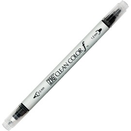 呉竹 水性ペン ZIG クリーンカラーf TCS-6000T/12V 12色