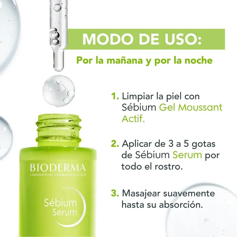 Bioderma Sébium Serum Ultra Ligero, 30 Ml