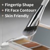 Albeaut Concealer Makeup Brushes 2 PCS Angled Brushes for Liquid,