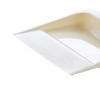 Superio Heavy Duty Plastic Dustpan with Comfort Grip Handle Beige,