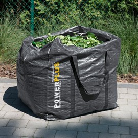 POWXGSG4 Garden Waste Bag, Leaf Bag, Heavy Duty Fabric Bag, 270 Litres