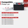 067 Toner Cartridge Set 4 Pack Compatible Replacement for Canon