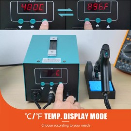 YIHUA ESD Safe 90W Desoldering Station Kit Soldering Iron Suction Tin Gun PISTOLAS