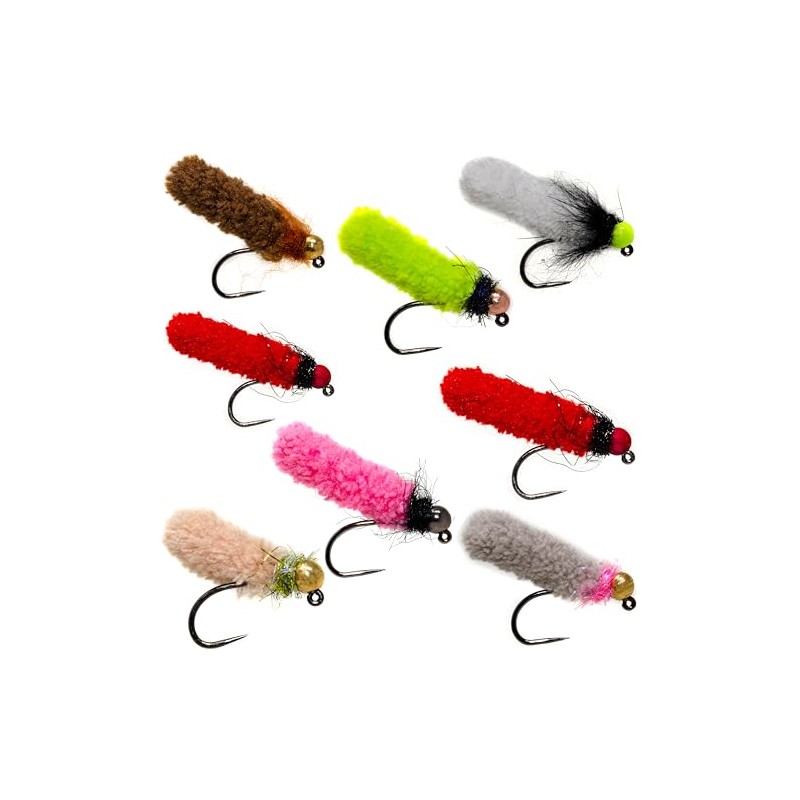 12 Guide Recommended Tungsten Beadhead Mop Flies Assortment | Mop