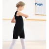 ACOCOPY Girls Leotards for Gymnastics Sparkly Biketards Unitard with Shorts