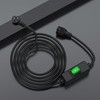 (6Feet) Right Angle Outdoor Waterproof Extension Switch Cord, in-Line On/Off
