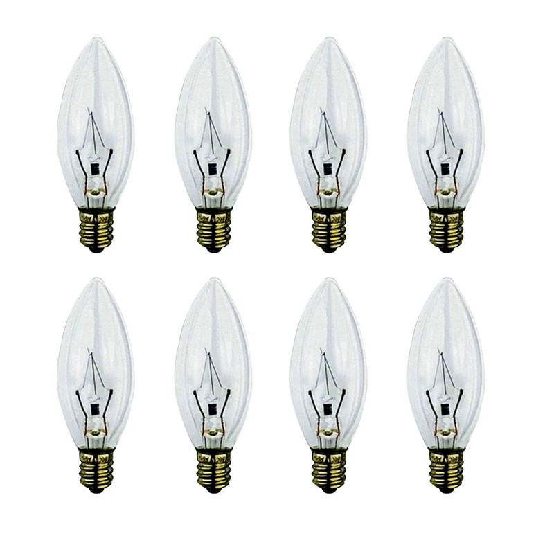 Himalayan Glow Salt Lamp Bulbs 6 Pack + 2 FREE