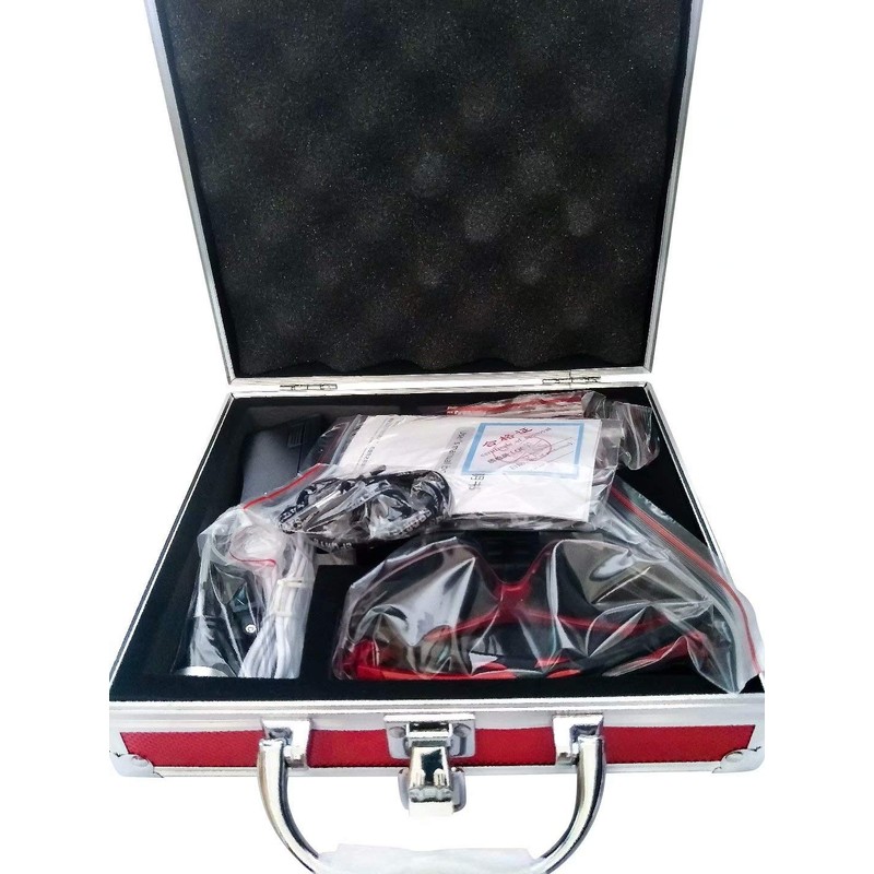 Global 2.5 Glass + Head + Aluminum Box Red