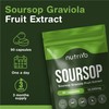 Soursop Graviola Capsules | 13,500mg Per Capsule | 90 Capsules