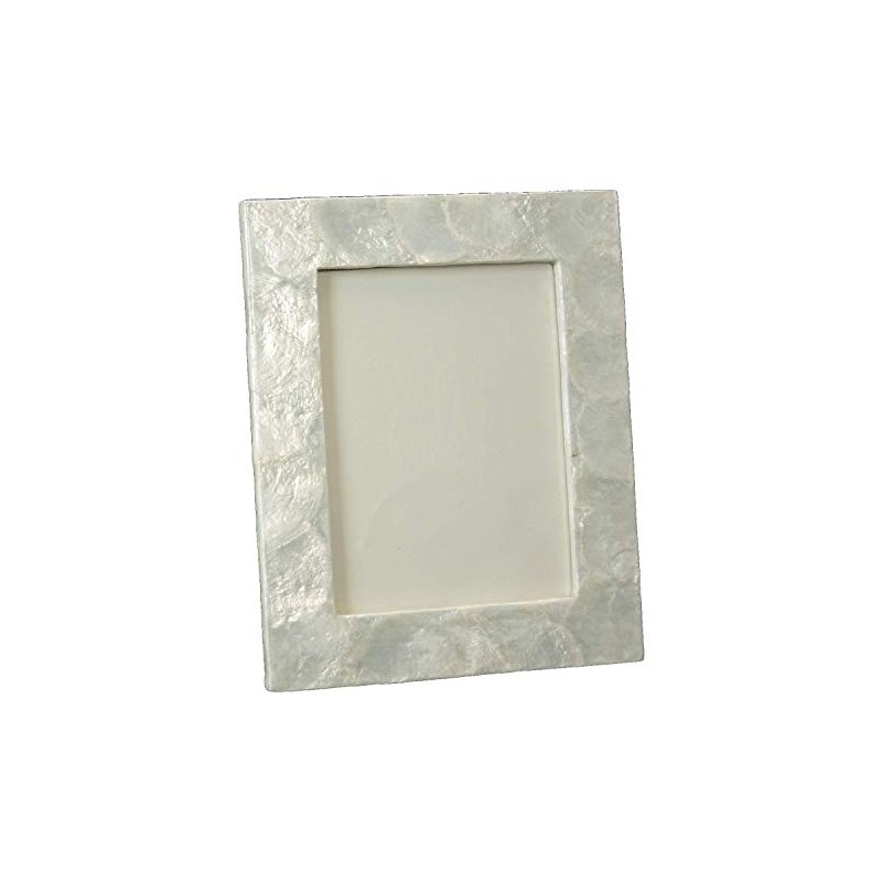 DRW White Mother of Pearl Photo Frame 6 x 8