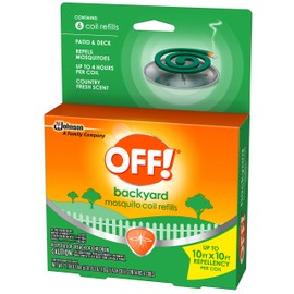 Off! Country Fresh Scent Mosquito Coil III Refills, 6 refills (Pack of 4)