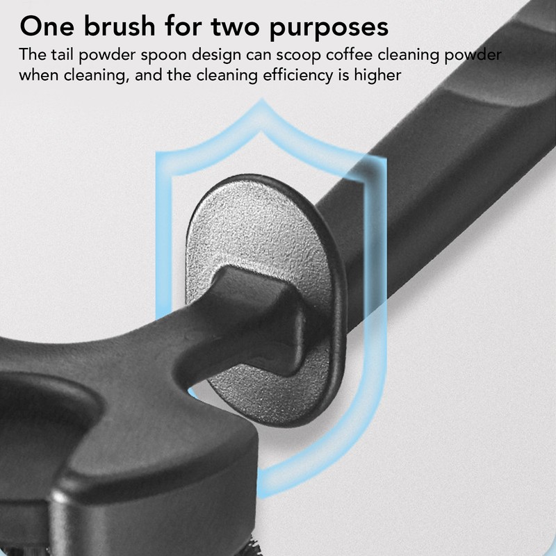 Coffee Machine Brewing Head Clean Brush Removable Coffee Maker Cleaning