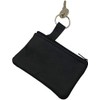Genuine leather key case with 1 zipper compartment Made in