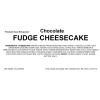 Andy Anand Chocolate Fudge Cheesecake 9" (2 lb) Fresh Baked,