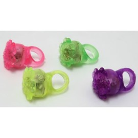Flashing Flower Ring (Luminous Ring), 36 Pieces