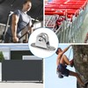 TUAHOUS Stainless Steel Pulley, Cargo Transport Pulley, Rope, Pulley, Mountain