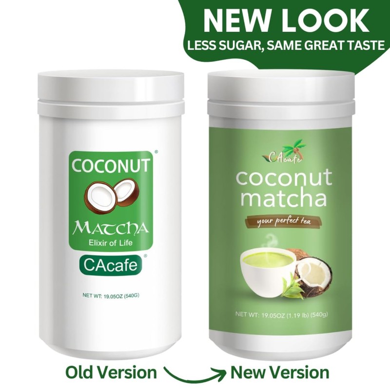 CACafe Coconut Matcha - Creamy & Sweet Japanese Health Drink