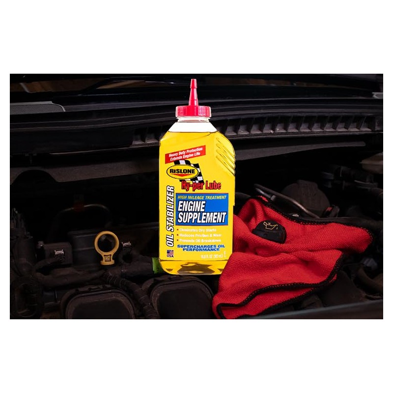 Rislone High Mileage Oil Supplement/Stabilizer, 16.9 oz