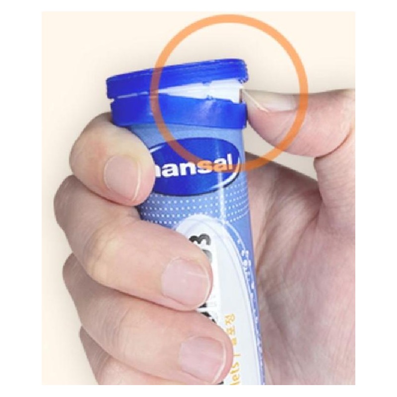 Hanjal Effervescent Vitamin Calcium Plus Magnesium Plus Vitamin D3 90g