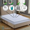 Casabella New Waterproof Terry Towel Matress Protector 12" Fitted Bed