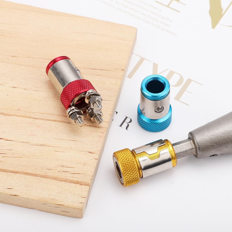3pcs Screwdriver Head Magnetic Ring, Metal Magnet Screw Ring Removable