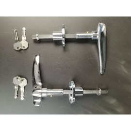 Rodspeedracing 1932 Ford 3 Window 1933 1934 Car Outside Locking Door Handles 32 Matching Locks