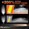 HIKARI WINGS H7 LED Fog light, 50000LM Pure White 6000K