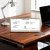 Himitimi Business License Frame Gold Brass Certificate Display Frame Double