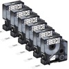 Bluink Compatible with Dymo D1 Label Tape 45010, Black on