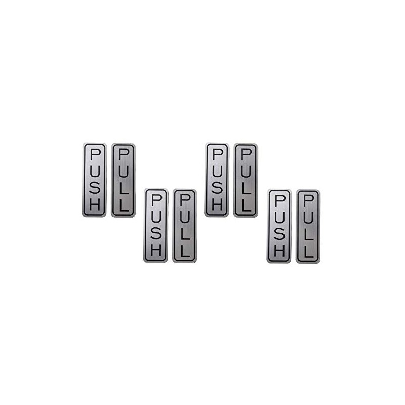 Be The Bestest Brushed 304 Grade Stainless Steel Premium Push/Pull