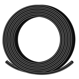 3/32 Inch 20 Ft XHF 3:1 Waterproof Heat Shrink Tubing Roll Marine Grade Adhesive Lined Heat Shrink Tube, Insulation Sealing Oil-Proof Wear-Resistant Black