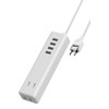 Elecom ECT-0415WH Power Strip USB Tap 3.4A (4 USB Ports,