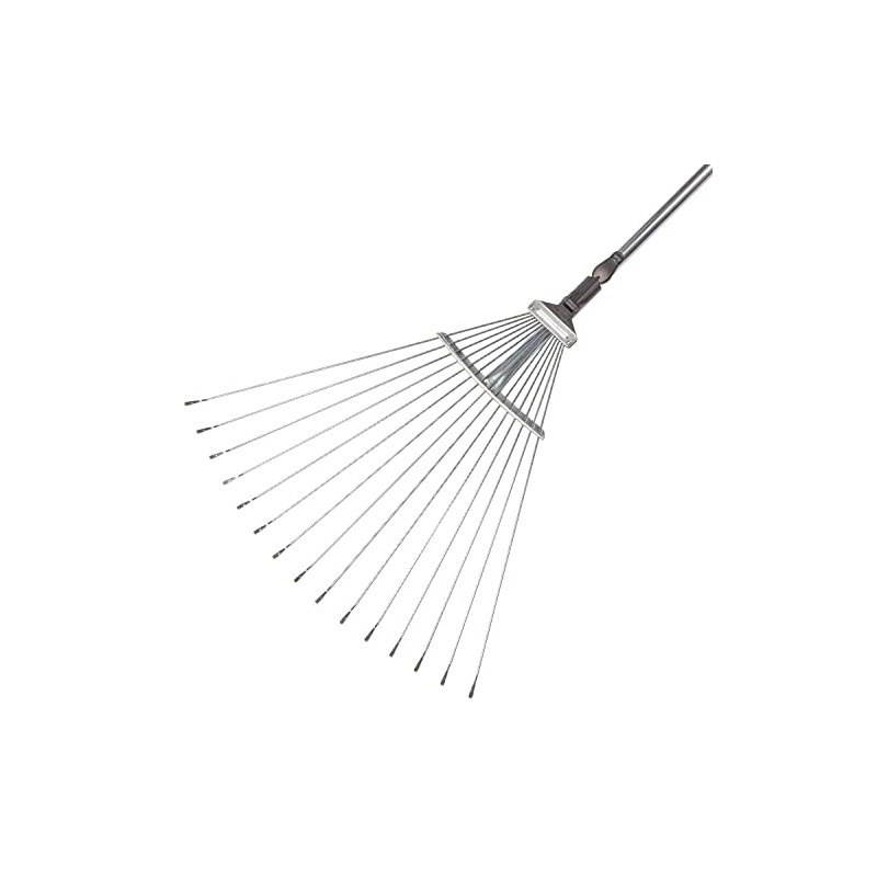 Large Rake - Tiger Jaw Rake with Telescopic Handle from