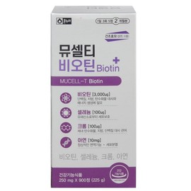 Onnuri Muselti+Biotin 900 tablets yeast, 1 pack / 온누리 뮤셀티+비오틴 900정 효모, 1개