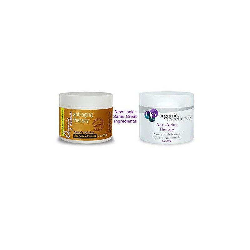Organic Excellence - Silk Protein Anti-Aging Cream - 2oz