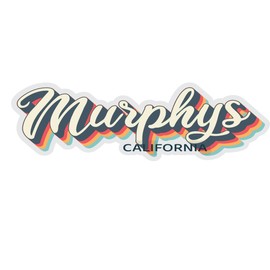 Murphys California Souvenir 2-Inch Vinyl Decal Sticker 3D Design 2-Inch|Sticker