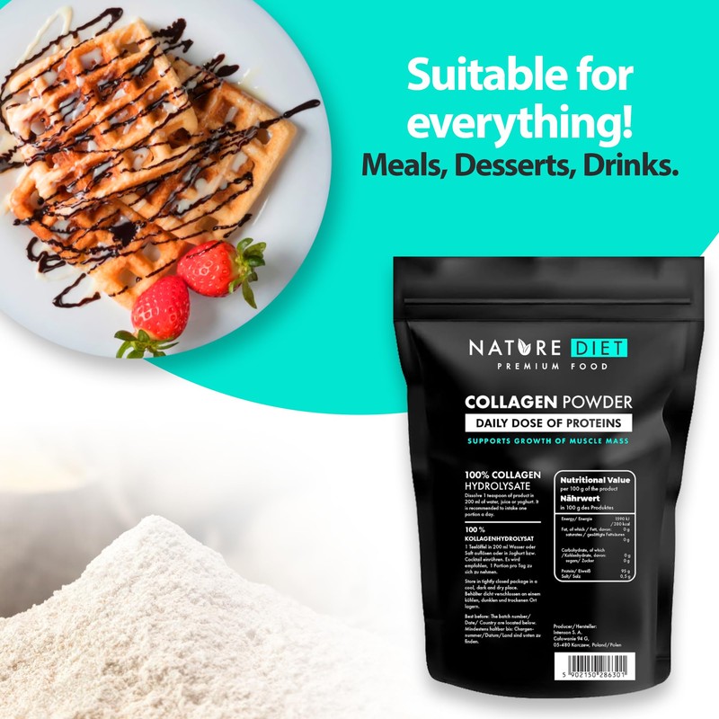 Nature Diet - Collagen Powder 600 g | Hydrolysate |