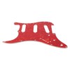 Guitar Pickguard Replacement Aluminum Foil Shielding PVC Scratch Protection Guitar