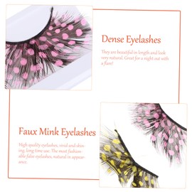 Ipetboom Reusable Comfortable Eyelash Clusters Kit for Cosplay Stage Performance