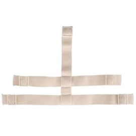 5-Point Backplate Hockey Goalie Mask Harness (Natural)