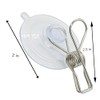 XJKJSX XJKJ 12 Pcs Suction cup clamp plastic circular suction