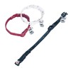 Petio Cat Collar Cross Leather Collar White for Cats